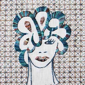 Colbertstickerei Silke